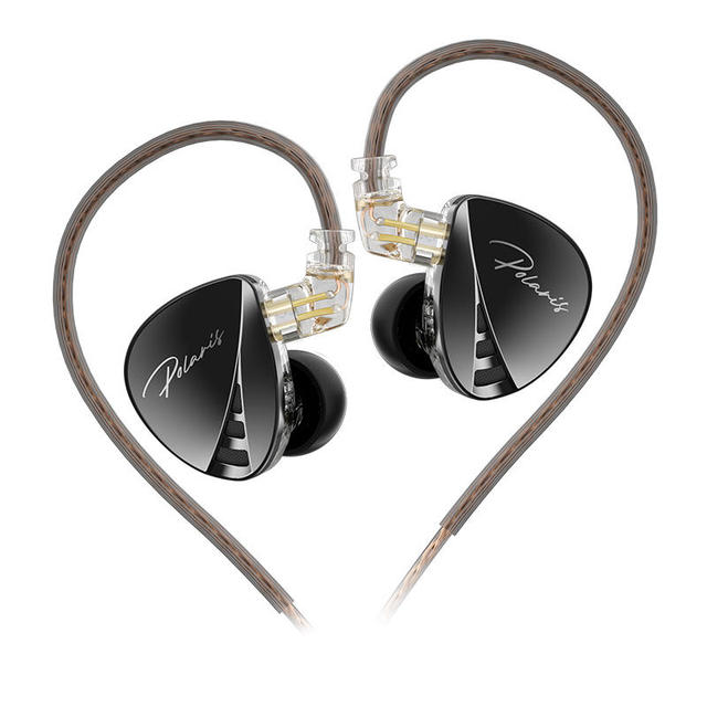 CCA Polaris Dual Cavity Dynamic Driver In-Ear Monitors, HiFi Noise Cancelling Wired Earphones for Audiophiles