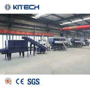 Kitech High Efficiency Waste Plastic Film Washing Recycling Machine Line