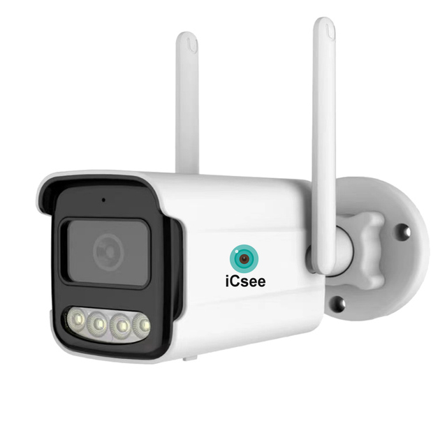 ICsee 5MP 8MP 4K Wireless Waterproof Outdoor Network Bullet Security Ip Camera XMEYE WIFI  2 Way Audio 5MP Bullet Wifi Camera