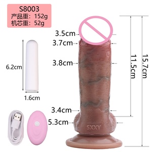 SXXY Factory Direct Women Vibrators Clitoral Stimulation Vibrator Realistic <b>Dildo</b> Masturbator Anal Plug Sex Toys for Women - Product Image 6
