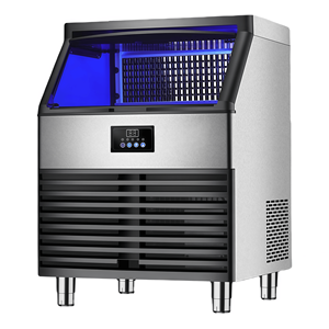 Máquina <span class=keywords><strong>de</strong></span> Hielo <span class=keywords><strong>de</strong></span> Grado Comercial con Temporizador Inteligente, <span class=keywords><strong>Limpieza</strong></span> Automática y Alarma <span class=keywords><strong>de</strong></span> Escasez <span class=keywords><strong>de</strong></span> Agua para Negocios - Product Image 1