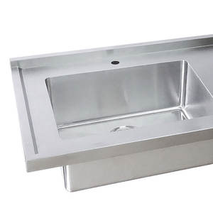 अनुकूलित स्टेनलेस स्टील 304 अस्पताल निपटान इकाई इस्तेमाल किया मोरी ढिलाई कूदनेवाला के साथ सिंक पानी तालाब - Product Image 4