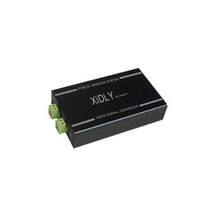 XIDLY-Convertisseur de signal audio professionnel à deux canaux 100v personnalisé pour le système de distribution audio de sonorisation - Product Image 1