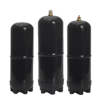 0.3L 0.5L 0.6L Bleu Aluminium Acheter Argon Azote Hélium Co2 Portable Oxygène Haute Pression Bouteilles de Gaz Bouteille Prix à vendre