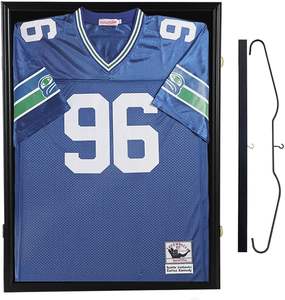 Jersey cadre vitrine ombre boîte pour Baseball basket-ball Football Hockey sport chemises uniforme 98% Protection UV <span class=keywords><strong>verre</strong></span> <span class=keywords><strong>acrylique</strong></span> - Product Image 2