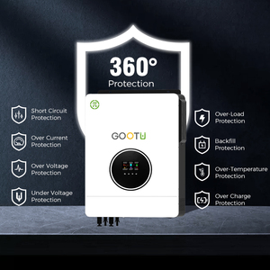 <span class=keywords><strong>GOOTU</strong></span> Prêt à être expédié en promotion – Onduleur solaire hybride <span class=keywords><strong>GOOTU</strong></span> 48V 10.2KW 8.2KW 10200VA pour système d'énergie solaire - Product Image 4