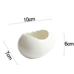 Bol en céramique écologique pour dessert, assiette en forme de cœur pour les goûters - Product Image 3