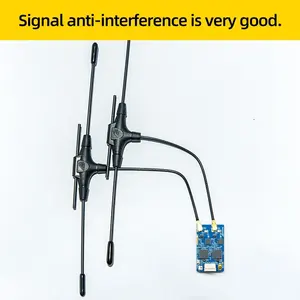 Récepteur Gemini double bande BAYCK 900 MHz 2,4 GHz 915 MHz ELRS ExpressLRS RX TCXO FPV Racing Longue portée Drone à aile fixe Métal - Product Image 2