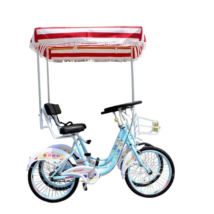 Четырехколесный велосипед для пляжа и отдыха на 2 человек, конференц-велосипед surrey, Прямая поставка с завода в Китае, низкая цена