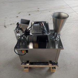 Fábrica al por mayor Industrial Dumpling Skin que hace la máquina con Motor de grado alimenticio de acero inoxidable 70 pcs/Min Capacidad - Product Image 1