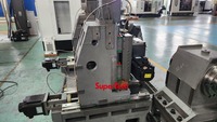 Centre de tournage de tourelle à double broche Supertech TT35, tour CNC avec deux broches pour arbres complexes, changeur d'outils automatique