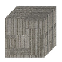 Dalles de moquette autocollantes épaisses 100 % PP pour usage commercial – Vente en gros