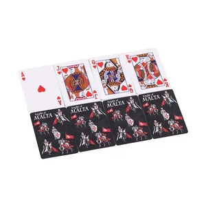 Jeu de cartes à jouer personnalisé avec design des Chevaliers de Malte, impression de jeu de poker avec <span class=keywords><strong>prix</strong></span> compétitif - Product Image 5