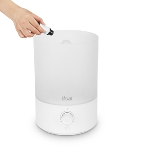Humidificateur à double buse à 360 degrés, 3,5 L, remplissage par le haut, avec lumière nocturne à 7 couleurs pour une utilisation en <span class=keywords><strong>chambre</strong></span> à <span class=keywords><strong>coucher</strong></span> - Product Image 4