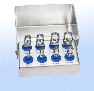 Kit de trephine dentaire pour implants, instrument de dentisterie avec pièce à main basse pour la pose d'implants - Product Image 6