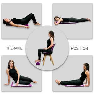 Alfombrilla de Acupuntura para Yoga con Púas, Alivia el Estrés y el Dolor de Espalda y Cuerpo, Entrega Rápida - Product Image 5