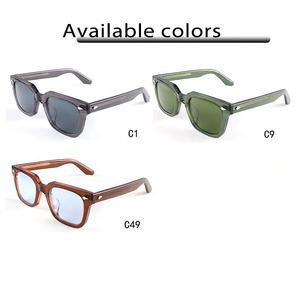 แว่นกันแดดโพลาไรซ์ย้อนยุคทรงสี่เหลี่ยมแนววินเทจแว่นกันแดดอะซิเตทหนาทนทานโพลาไรซ์แบบย้อนยุคคลาสสิก - Product Image 4