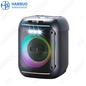 Altavoz de Torre para Sistema de <span class=keywords><strong>Cine</strong></span> <span class=keywords><strong>en</strong></span> <span class=keywords><strong>Casa</strong></span> de 8 Pulgadas con Iluminación LED RGB, Amplificador de Potencia, Woofer para DJ, Altavoz para Fiestas de Fábrica China - Product Image 1