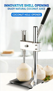Новинка! Акция! Портативный ручной инструмент для вскрытия кокосов с мотором и подшипником, нож для резки кокосов и сверлильный станок. - Product Image 6