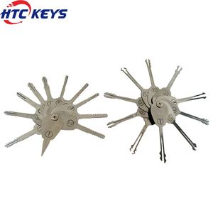 Herramienta de Cerrajería HUK, Juego de Tijeras Plegables Universales <span class=keywords><strong>para</strong></span> Abrir Cerraduras de Autos y <span class=keywords><strong>Motos</strong></span>, Accesorio Rápido <span class=keywords><strong>para</strong></span> Llaves - Product Image 4