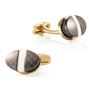 Gemelli da Uomo JINJIE Promozionali con Basso MOQ, Eleganti in Lega per Matrimoni, Gemelli di Lusso per Camicie da Uomo - Product Image 2