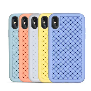 Original d&#39;oem de protection en silicone pour téléphone portable avec logo pour iphone apple 11 pro x