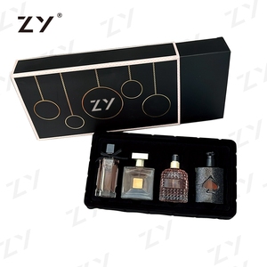 Sang Trọng Rỗng Nước Hoa Du Lịch Bộ Chai & Mini Nước Hoa Thủy Tinh Phẳng Chai Rỗng Với Bơm Phun - Product Image 3