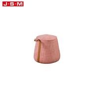 Offre Spéciale Meubles vintage en velours Poufs ronds et carrés en tissu Pouf Chaise Tabourets Poufs Ensemble