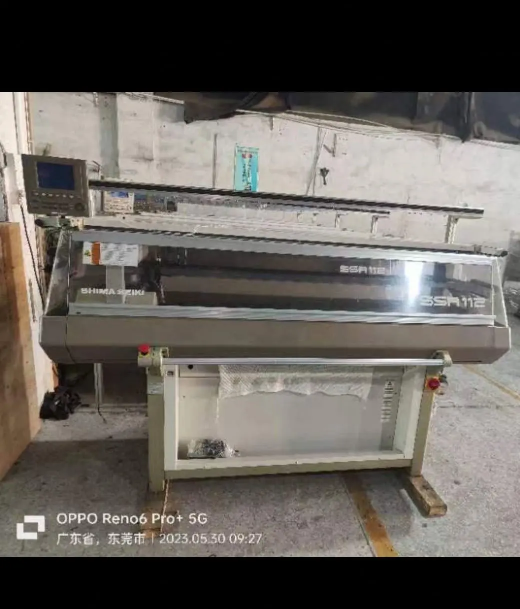 2011 2014 utilizzato Shima Seiki macchina per maglieria computerizzata SSR112SV 7G