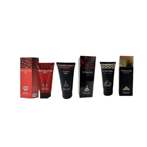 Crème de massage anti-âge aux perles de haute qualité pour hommes, gel Titan rouge, soin corporel énergétique pour hommes adultes - Product Image 2