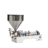 Machine à emballer de remplissage de bouteilles de beurre d'arachide en pâte de crème au miel sauce au chocolat chili et gel
