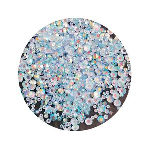 Transparent clair 3/4/6mm Flatback <span class=keywords><strong>strass</strong></span> acrylique gemme <span class=keywords><strong>paillettes</strong></span> cristaux pour Nail Art <span class=keywords><strong>et</strong></span> vêtement déco pour la fabrication de bijoux - Product Image 6