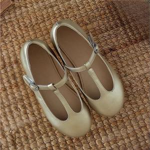 Zapatos <span class=keywords><strong>de</strong></span> Cuero con Velcro para Niña, Estilo Princesa, Plateados, para Baile, Primavera, Todas las Temporadas, <span class=keywords><strong>de</strong></span> Una Sola Capa, Estilo Preppy - Product Image 6