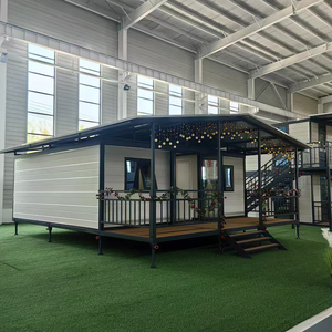 Villa préfabriquée de luxe, maison modulaire, maison de luxe portable, maison mobile extensible en conteneur de 20 pieds, 40 pieds, 2, 3 ou 4 chambres - Product Image 4