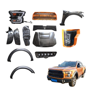 Ensemble complet Avant De la Voiture Pare-chocs Arrière Lifting Large Conversion Bodykit Kit Carrosserie pour <span class=keywords><strong>Ford</strong></span> <span class=keywords><strong>Ranger</strong></span> T7 T8 Changement À F150 F-150 <span class=keywords><strong>Raptor</strong></span> - Product Image 2