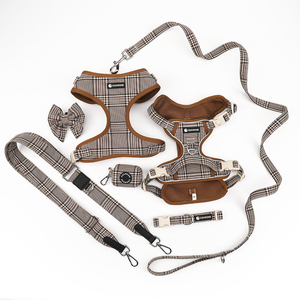 Set Harnesses Anjing Tanpa Tarik dengan Logo Custom, Harnesses dan Tali Anjing untuk Anjing German Shepherd, OEM Pabrik Harnesses Anjing Premium - Product Image 2