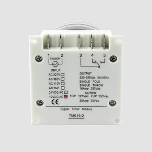 Factory Supply Streetlight Nion Light Billboard Electrical Appliances Broadcast Equipments Used TM619 Digital Meter Timer