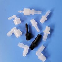 Bouchon de tube fileté mâle JU Factory en plastique PP M5 M6 M8 1/8-27NPT G1/4, jusqu'à 100 PSI 100°C