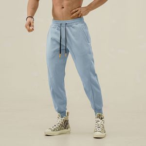 Joggers de entrenamiento de talla grande para hombre, pantalones de entrenamiento de tela compuesta impermeables, algodón tejido para gimnasio, correr y ropa informal - Product Image 6