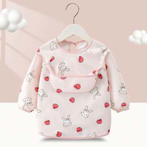 Nouveau produit, bavoir pour bébé en EVA imperméable, sans manches, coloré et mignon, dessin animé - Product Image 4