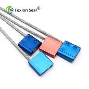 Sello de cable de plástico TXCS 108, cierre a prueba de manipulaciones, venta al por mayor