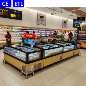 Congélateur coffre commercial <span class=keywords><strong>en</strong></span> îlot, à branchement direct, avec réfrigérant R290, éclairage LED, dégivrage automatique et refroidissement direct - Product Image 4