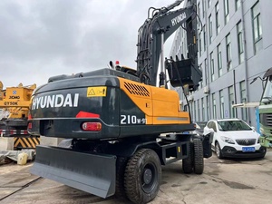 Excavatrice hydraulique Hyundai d'occasion 210w-9t modèle 2018, 20 tonnes, avec moteur, pompe et alternateur - Prix bas - Product Image 3
