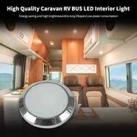Lampes LED 12V pour l'intérieur des camping-cars, caravanes, plafonds et armoires, pour remorques, camions, bus - 2,5W, garantie 3 ans