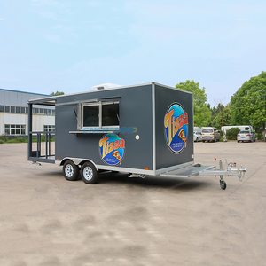 Chariot de restauration mobile Chammp OEM avec cuisine complète pour café, snacks, pizzas, tacos, BBQ, hot-dogs et glaces - Product Image 6