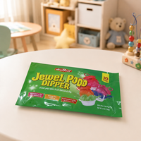 Op maat gemaakte achterzegelbare hitteverzegelde zakjes voor biscuits, snoep, chocolade, popcorn, snacks, gummy's en voedselverpakkingen; Mylar zakjes, aluminiumfolie zakjes.