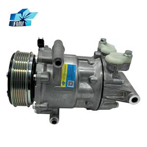 Compresseur de climatisation automobile pour Ford 12V, compresseur de climatisation électronique pour voiture, compresseur de climatisation automobile - Product Image 1