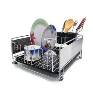 Кухонный Органайзер BSCI из нержавеющей стали Стойка для посуды + держатель для стекла + лоток для размораживания - Product Image 2
