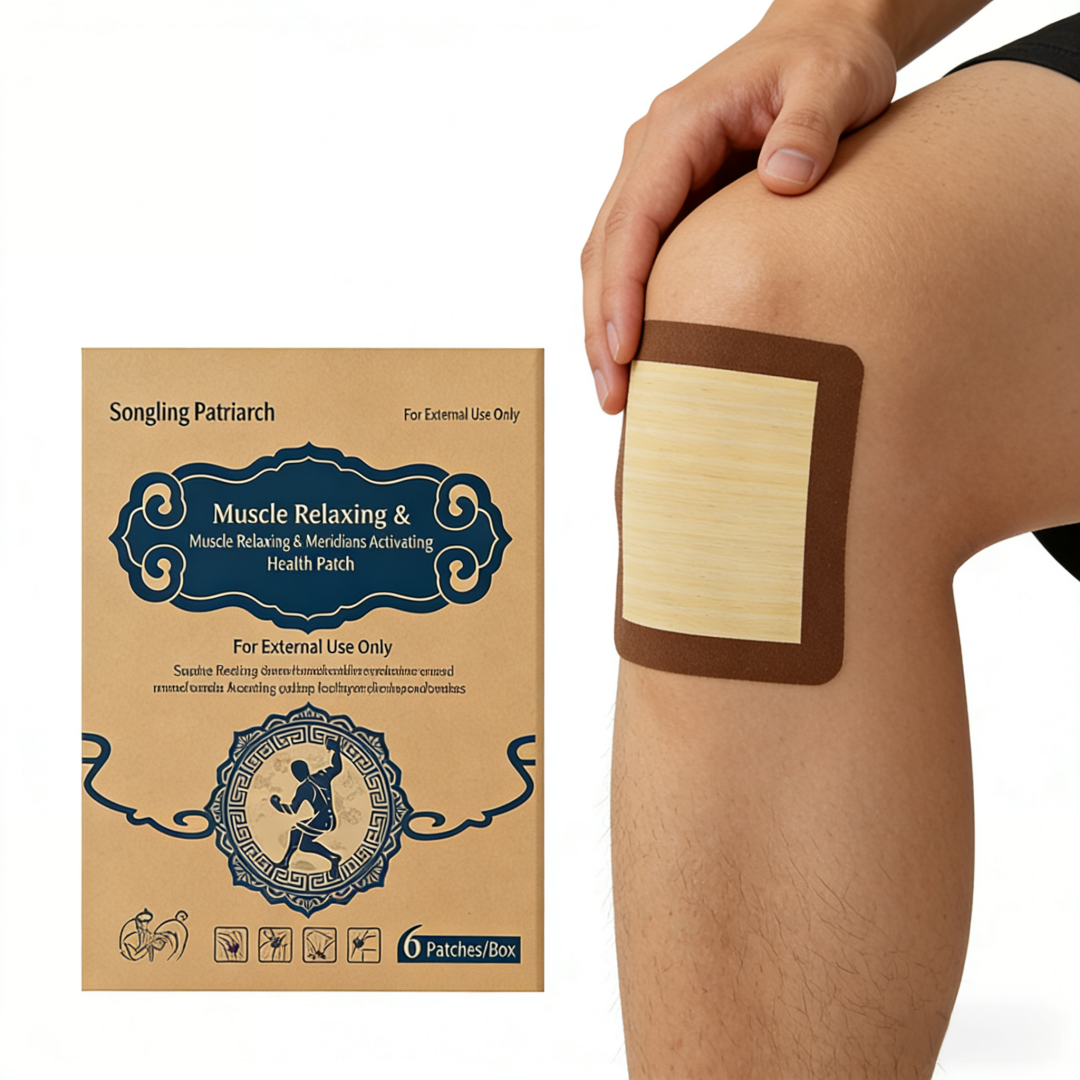 Traditional Chinese Medicine Shu Jin Huo Luo Bao Jian Tie - Pain Relief Plaster for Neck, Shoulder, Waist & Leg Discomfort