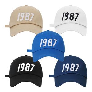 Gorras de Béisbol Unisex de Algodón al por Mayor con Hebilla Metálica, Diseño de 6 Paneles, Bordado 3D, Logotipo Personalizado - Product Image 2